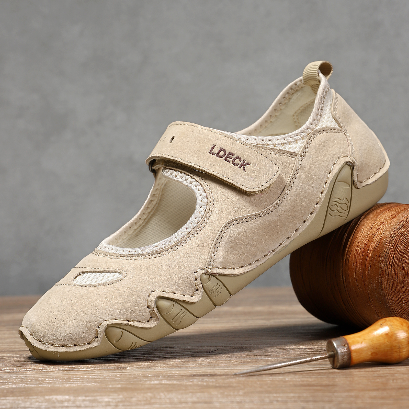 Giày Thể Thao Nữ Chất Liệu Da Bò Big Size Ngoại Cỡ Hàng Mùa Hè