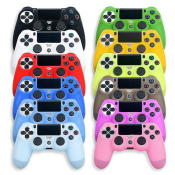 PS4 Handle Silicone Case Playstation 4 SLIM PS4 PRO Handle Protective Case Soft Rubber Case