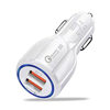 6A fast charging high current car car one drag two flash cigarette lighter plug multi-function usb car charger