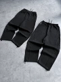 5908 split sweatpants/black