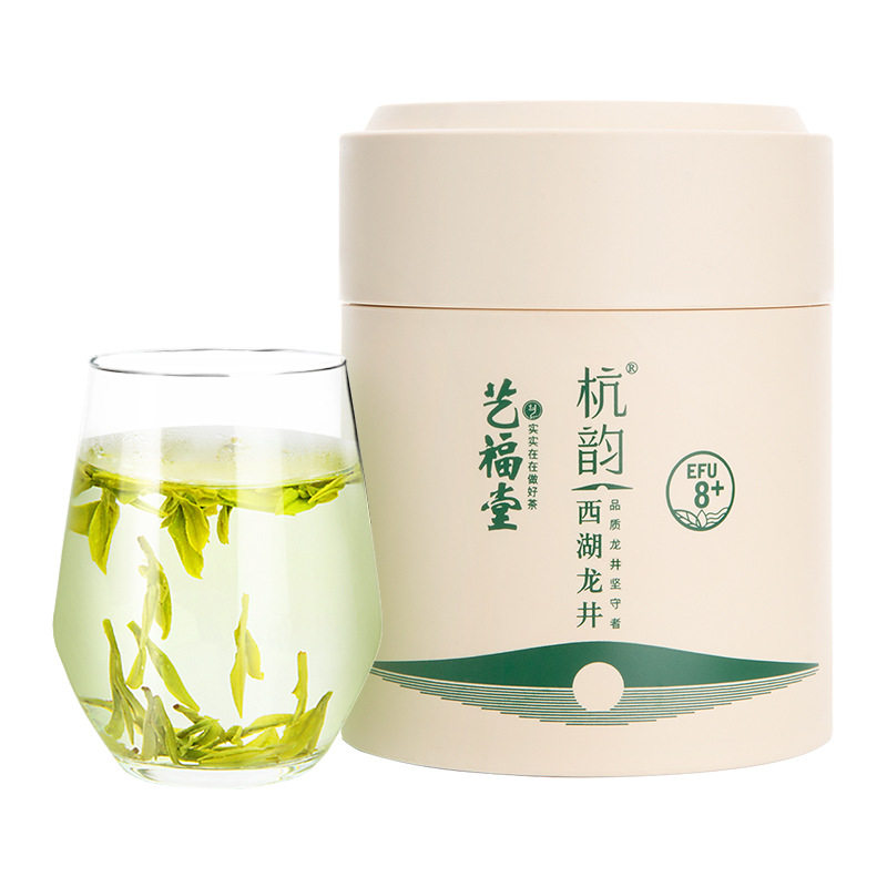 2025 Новый чай Art Futang Tea Mingqian, первоклассный чай на Западном озере, производственный район Лунцзин, 8 + Весенний зеленый чай Ханчжоу, 50 г Изображение 1