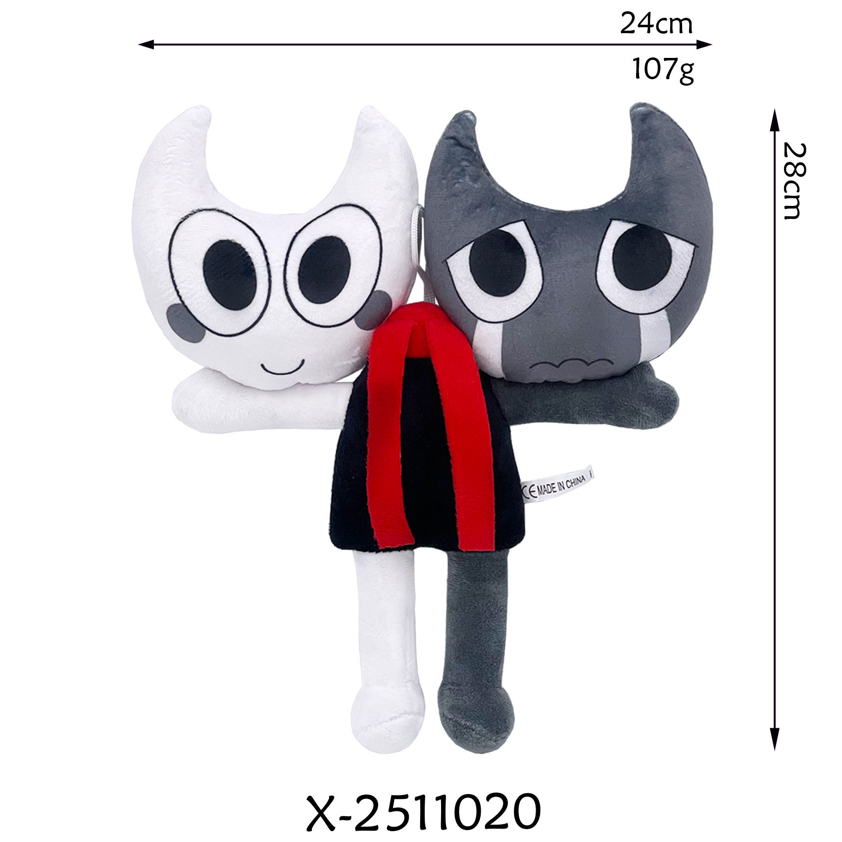 跨境新品dandy’s world plush 丹迪的世界毛绒玩具玩偶公仔娃娃