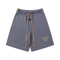 Blue and purple shorts