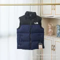 Down vest navy blue