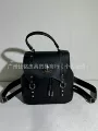 Black double ring punk shoulder g