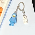 Shark blue + white building blocks