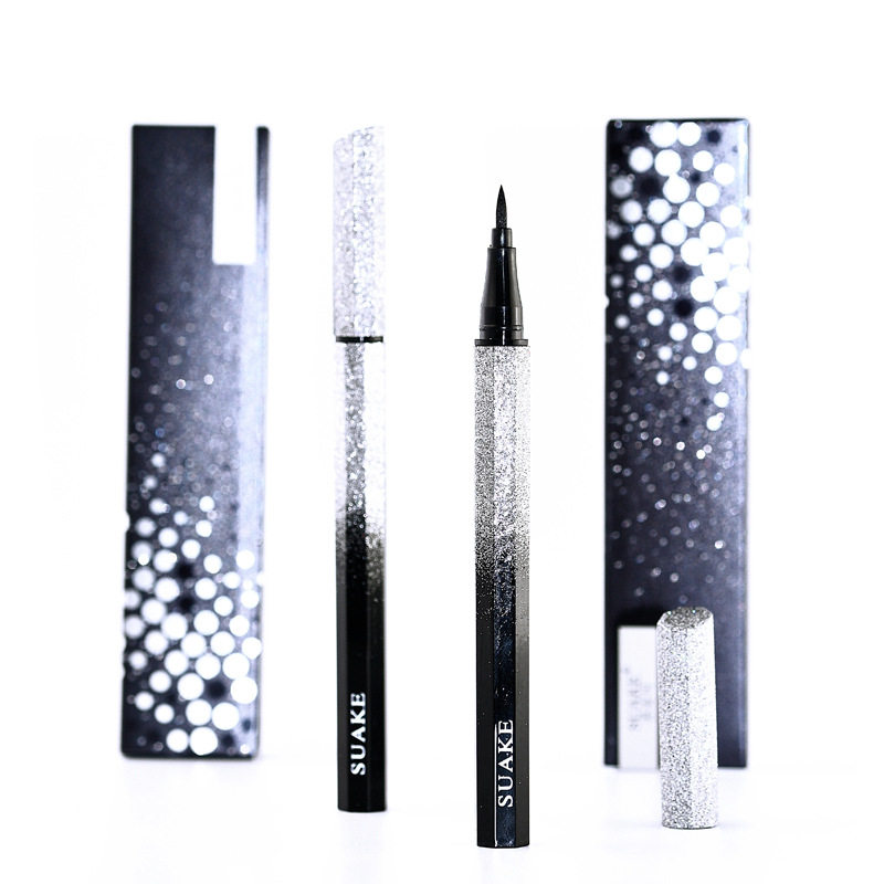 Li Jiaqi same starry sky eyeliner waterproof and oil-proof eyeliner long-lasting non-blooming eyeliner pen black cross-border Internet celebrity