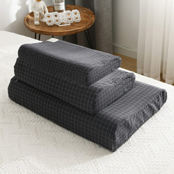 Latex Pillow Special Pillowcase Pure Cotton 60X40 Washed Cotton Pure Cotton Pillowcase Rubber Memory Pillow Kidsren 50X30