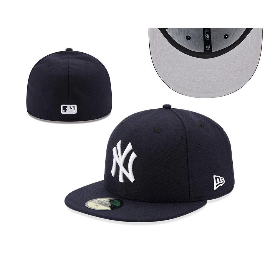 Factory goods for American professional baseball league world game NY baseball team size commemorative cap three-dimensional embroidery closed cap
