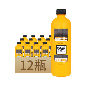 Posa Co-Branded Cohiba/Cohiba Kedong Natural Soda Water 470ml*12 Bottles Weakly Alkaline Sugar-Free and Gas-Free