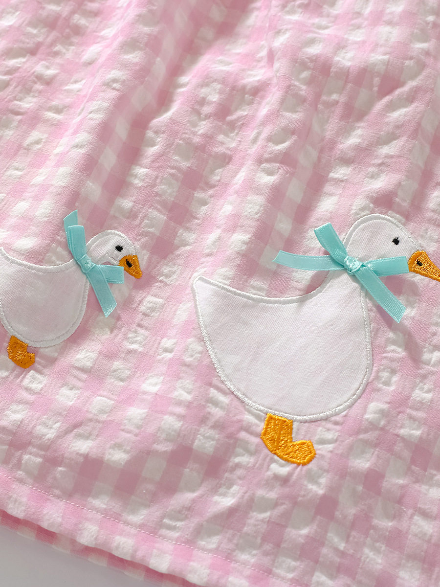 Girls' New Summer Princess Dress, Cute Cotton Kids' Wear