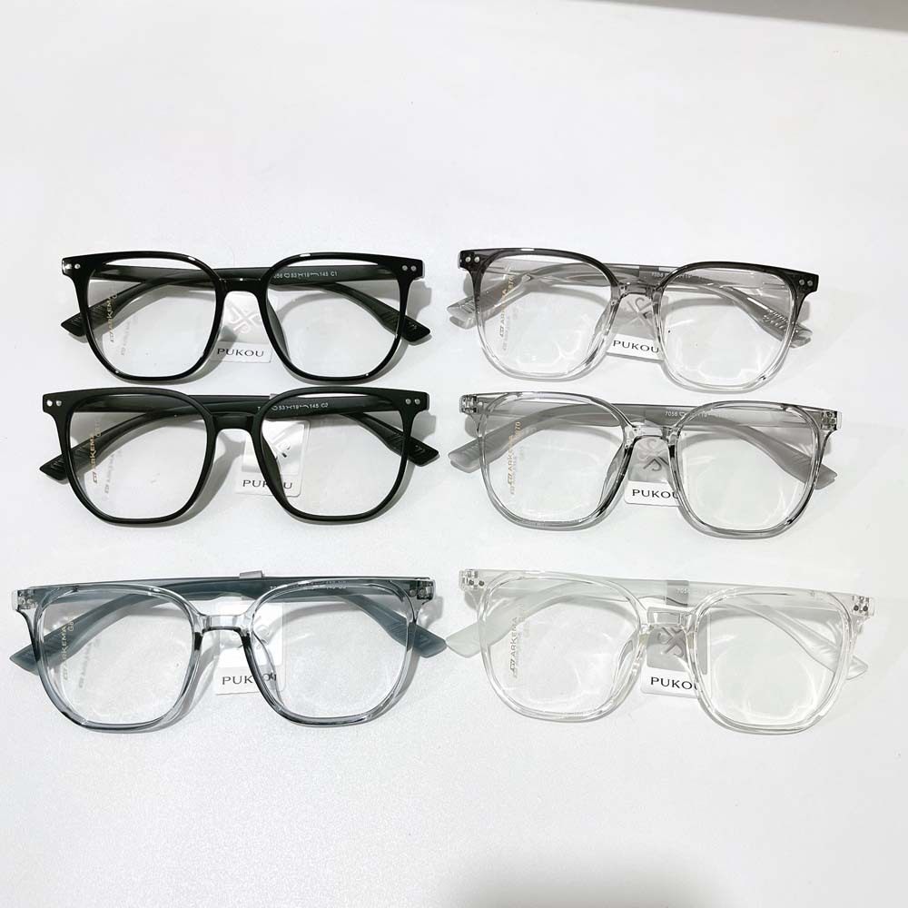 Korean style new Akoma ultra-light glasses frame plain glasses men and women myopia big face big frame Net red glasses frame