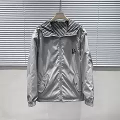 25 Years New Product Dr Tencel Jacquard Reversible Embroidered Men's Jacket Reversible Jacket Men's Jacket Wholesale