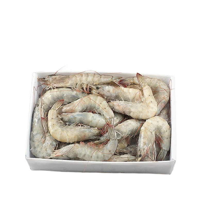 Ecuador prawns Green prawns Fresh quick-frozen Super-large metapenaeus ensis Salt-frozen shrimp Super-large seafood and aquatic products Non-Qingdao