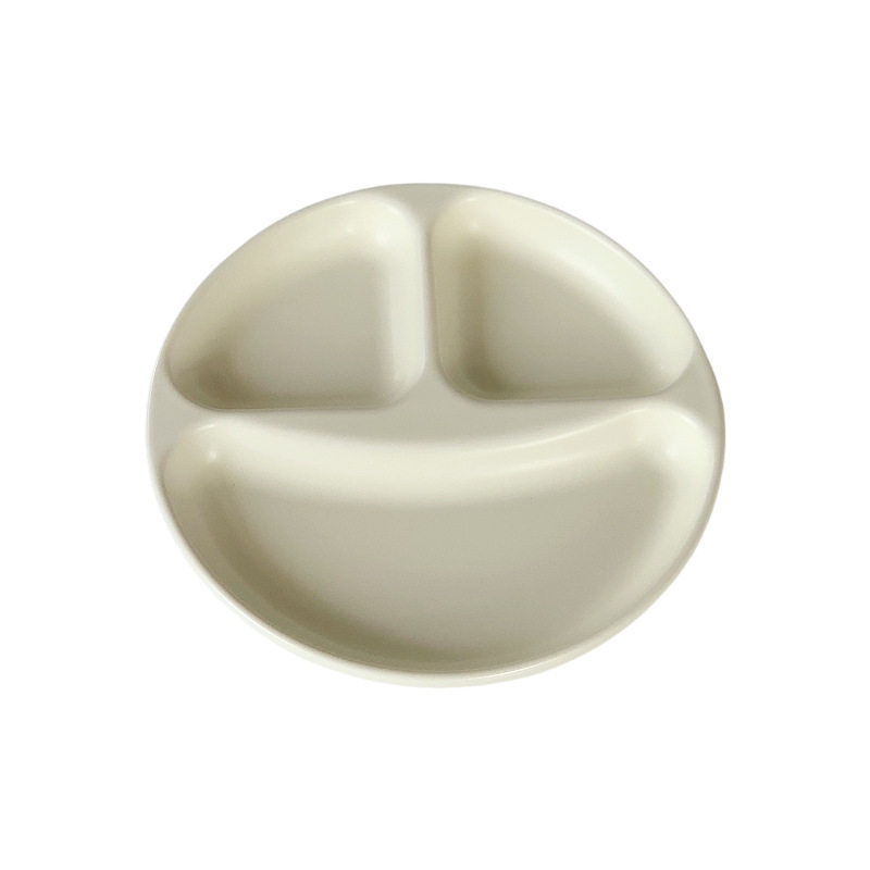 Fat-reducing Dinner Plate Special Diet Plate for Weight Loss High-level Sense Quantitative Light Food Household Ceramic Plate ins High Color Value