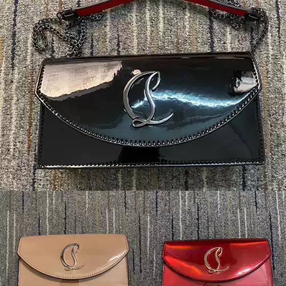 cl bag red bottom ladies hand bag Europe and the United States spring and summer shoulder bag Joker trend cl shoulder bag 120*220*55