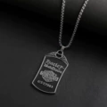 Bottle brand +70cm box chain