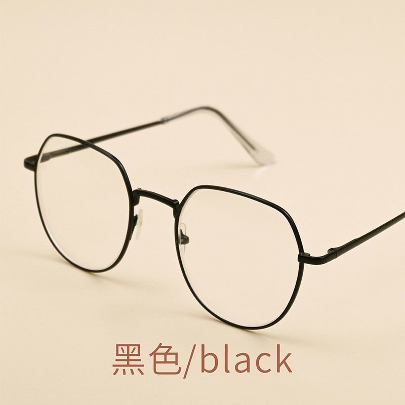 Anti-Blue Light and Anti-Radiation Computer Glasses for Men, Eye Protection, Flat Light Frames, Women's Myopia Glasses, Can Be Equipped with Trendy Degrees