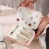 Jewelry Storage Box, High-End Double-Layer Jewelry Box, Jewelry Ring, Earring Box, Jewelry Packaging Gift Box Wholesale