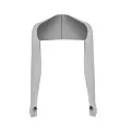 Sun protection shawl-light gray