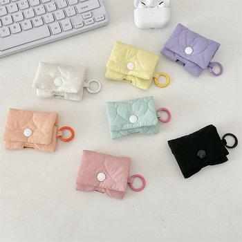 41261 ins new style suitable for apple AirPods bluetooth earphone bag cute earphone storage protection soft case