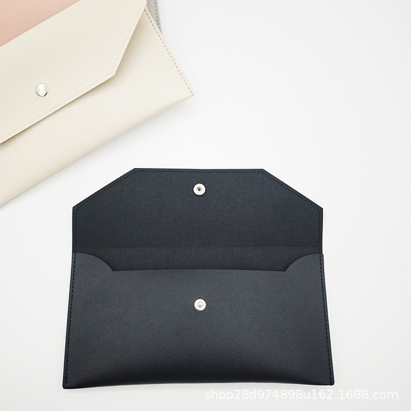 Eyebrow Brush Kit Women's Universal Fashionable Simple Large Capacity ID Bag Coin Purse Commuter Bag Card Bag Business Card Bag