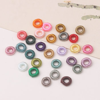 Perfect Knot Handmade Circle Weaving Seamless Coil DIY Bracelet Rope Lanyard Jewelry Accessories Material Small Ring Spacer Beads