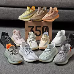 Children's Coconut 350 Sneakers, Starry Sky Pure White Black Angel Yeezy, Wholesale and Dropshipping, Authentic and Popular Casual Shoes