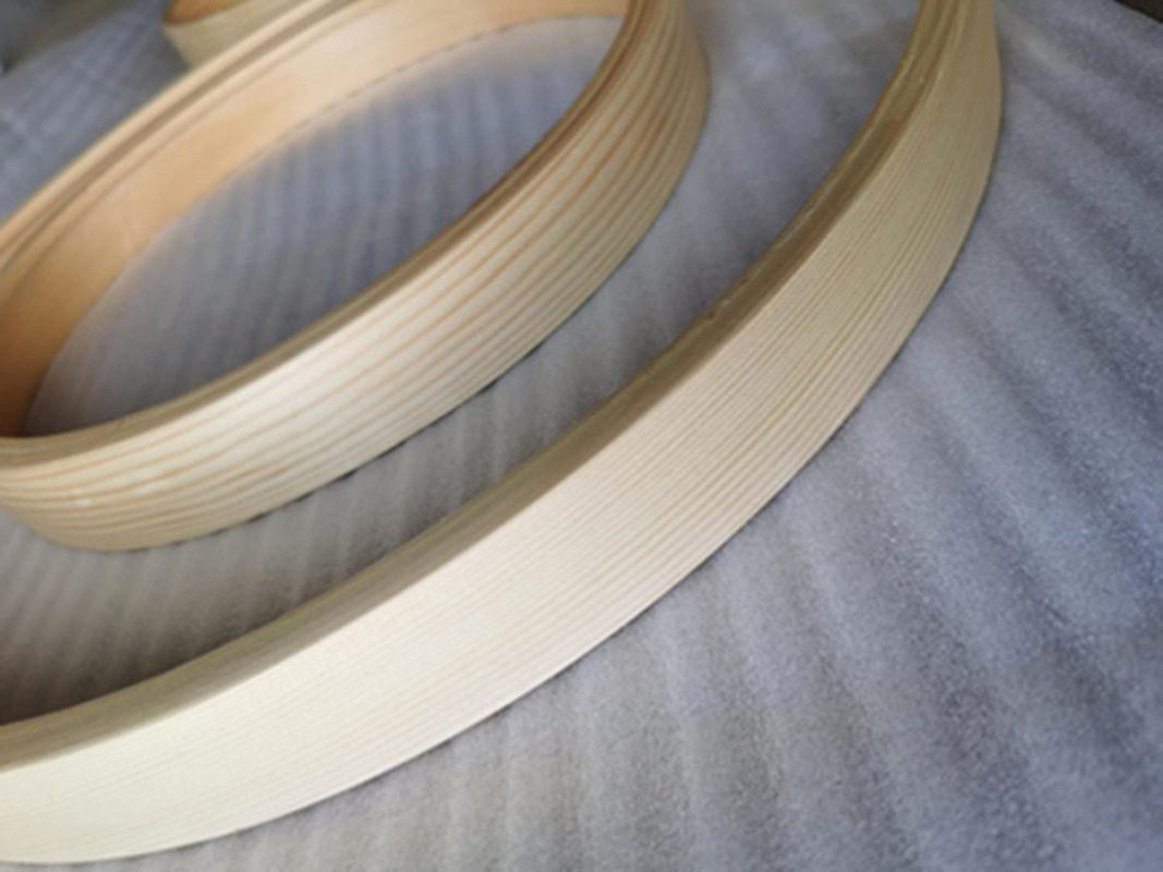 Solid Wood Modern Simple Round Picture Frame New Chinoiserie Natural Texture Cross Stitch Round Frame Chinese Painting Frame Customized Free Shipping