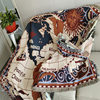 European-style map jacquard sofa towel cover cloth anti-dirt cover cover full cover warm thread blanket knitted blanket wholesale generation