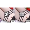 604 Cow White Leopard Print