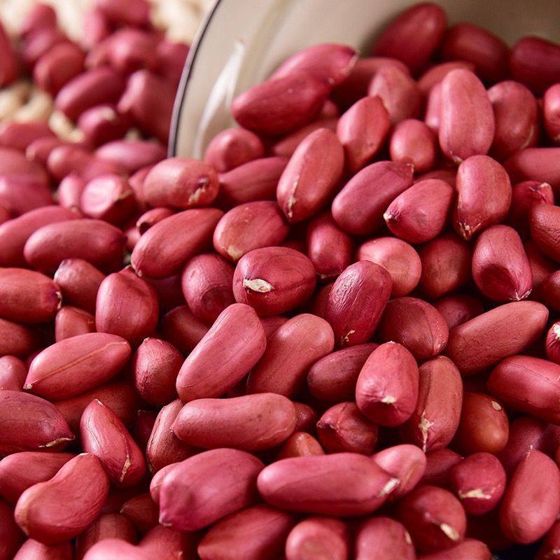 Red-Skinned Peanuts, Raw Peanuts, Farm-Produced Peanuts, New Arrivals for the Year, Four Pieces of Self-Produced Small Peanuts, Wholesale New
