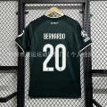 2627 real madrid away no. 20 silva + champions league armband