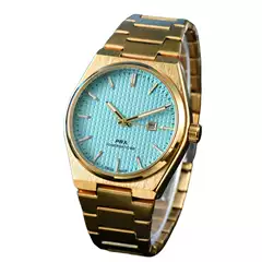 New Hot-Selling Spot E-Commerce Independent Station Cross-Border Men's Quartz Tianpai Simple and Stylish Watch Steel Strap