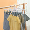 Multi-Clip Clothes Hanger Hat Storage Hanger Plastic Multi-Functional Clothes Drying Rack Hook Rotating Windproof Storage Rack P