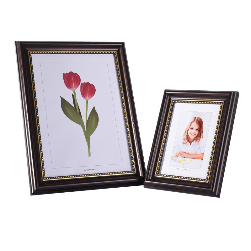 European retro photo frame 67 inch 8 inch 10 inch 12 inch painting 8 open a4 table puzzle wall mounted picture frame wholesale