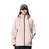American Outdoor Mountaineering Jacket for Men, Autum Couple Jacket, Waterproof and Windproof Hooded Detachable Loose Jacket for Women