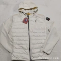 New patchwork white down jacket