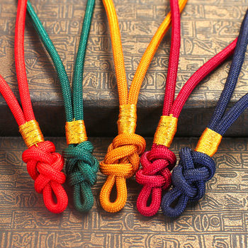 13CM Button Knot Handle Rope Lanyard Chinese Knot Hanfu DIY Semi-finished Sachts Bag Lanyard Wrist Rope
