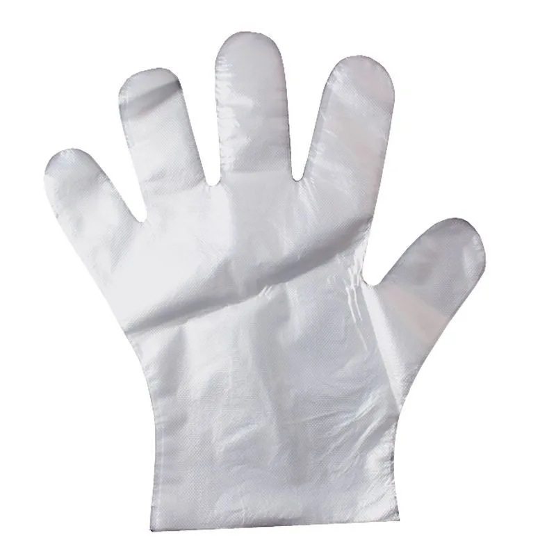 Household Cleaning Gloves, Hair Salon Dyeing Disposable Plastic Film, Beauty Salon Transparent Non-Slip Design