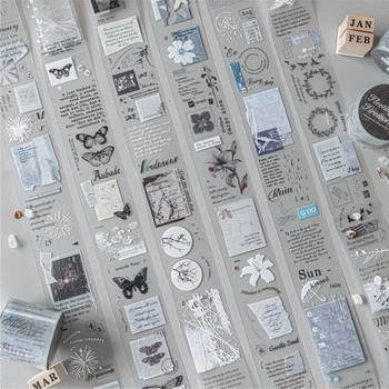 Momo matte pet tape suyingjingjing ins style creative pattern hand account mobile phone back card diy decorative collage