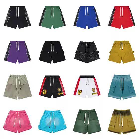 Cross-Border American Fashion Godspeed Casual American-Style Summer Hip-Hop Street Washed American-Style Versatile Comfortable Shorts