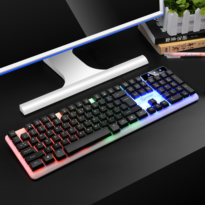 Limei Tx35 Luminous Suspended Mechanical Feel E-Sports Gaming Computer Notebook USB Keyboard Manufacturer Wholesale