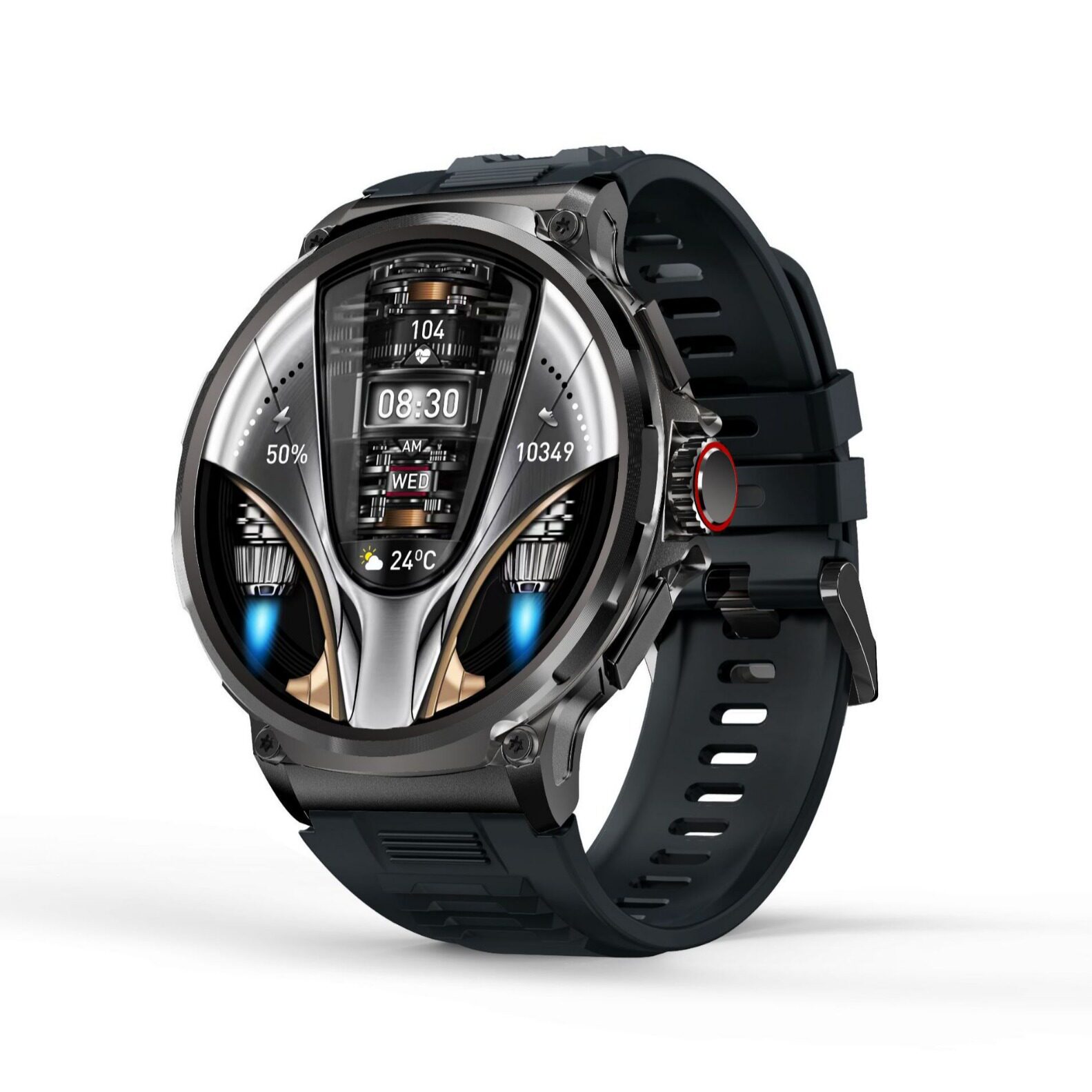 Cross-Border V69 Smart Watch 1.85inch Bluetooth Call Large Screen Heart Rate Blood Oxygen Multi-Sport Waterproof Smart Watch