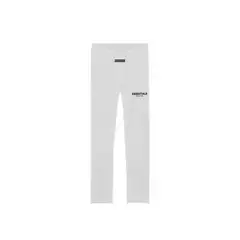 22Ss-Essentials-Small Label Flocked Straight Loose Sweatpants Autumn and Winter Casual Pants
