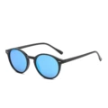 Black Frame Blue Reflective Polarized C13