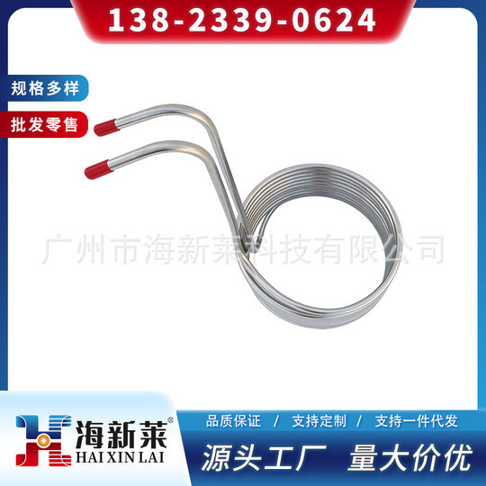 Factory mass production 304 stainless steel beer cooler cooling coil Wort cooling rapid cooling
