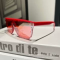 Red frame print