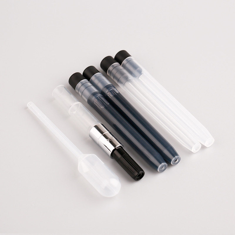 6Bvqmajohna1 A2 Press Pen Press-Type Ink Bag Ink Bladder Large Capacity 5.5 Caliber Does Not Block Students