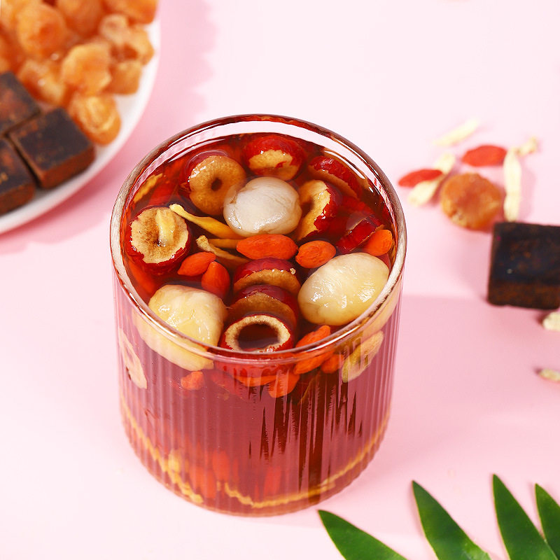 Brown Sugar Ginger Jujube Tea Ginger Tea Aunt Tea Brown Sugar Tea Longan Red Dates Wolfberry Source Factory Home One Piece Delivery